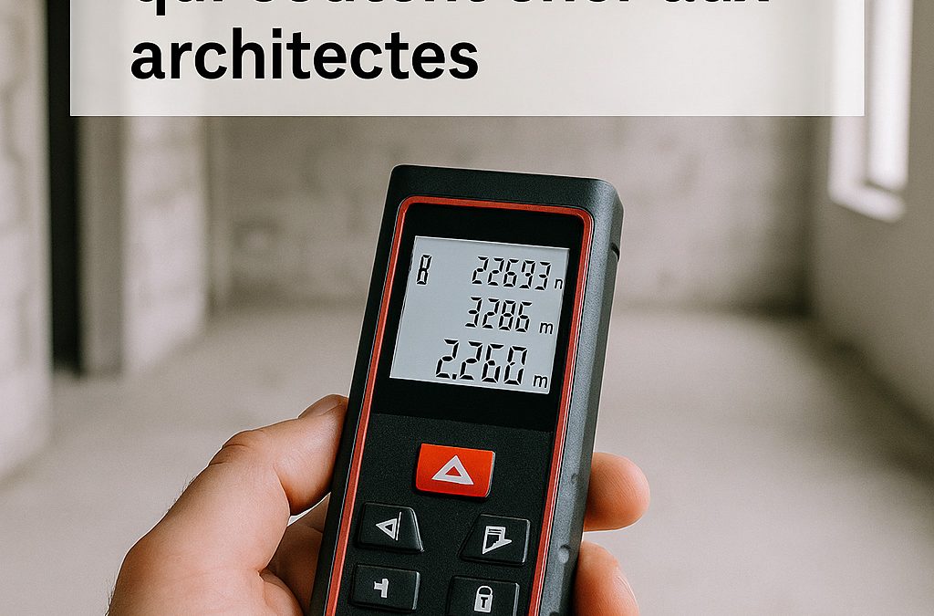 Relevé LIDAR : 4 erreurs fréquentes au télémètre qui coûtent cher aux architectes